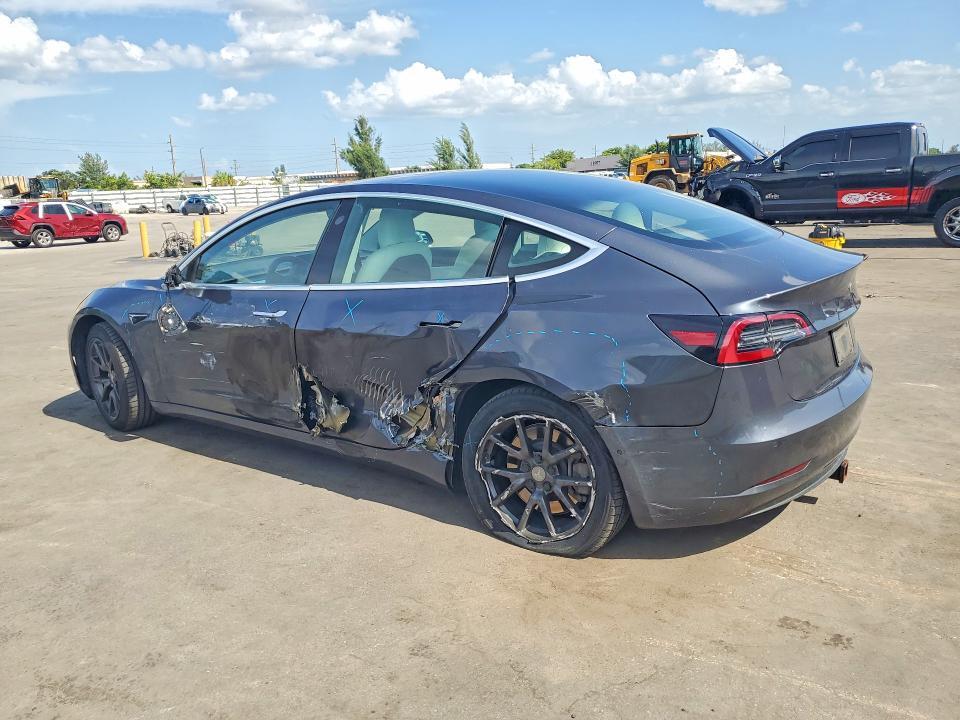 5YJ3E1EB6KF494593 2019 TESLA MODEL 3 photo no. 2