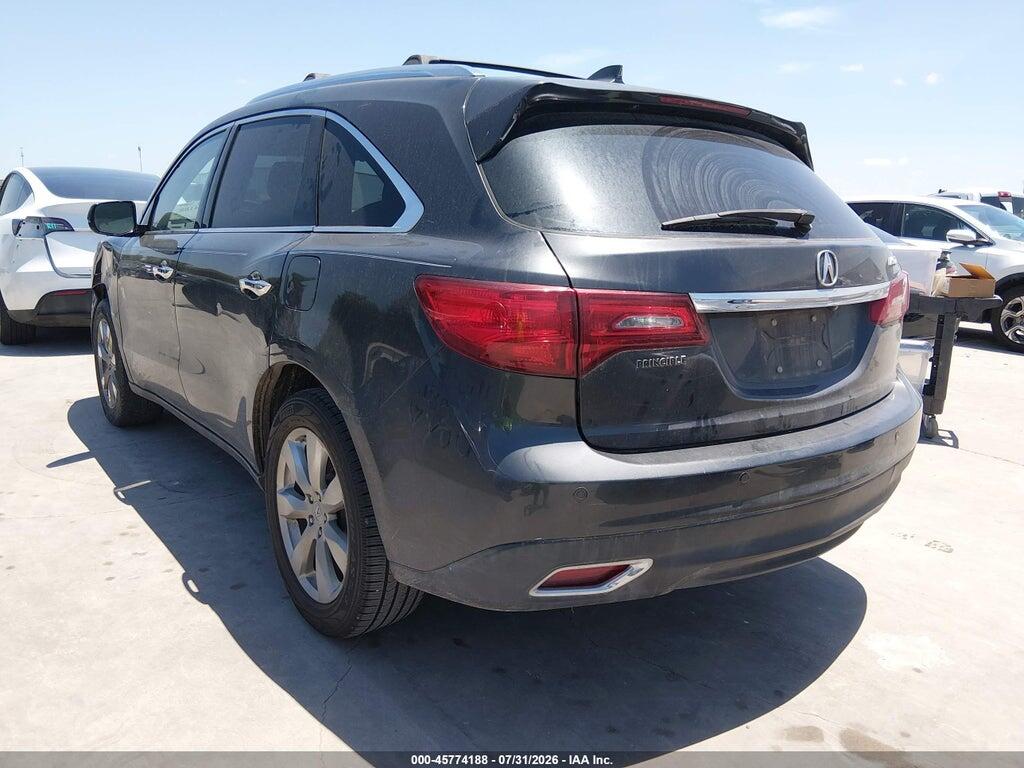 5FRYD3H80FB009308 2015 ACURA MDX photo no. 3