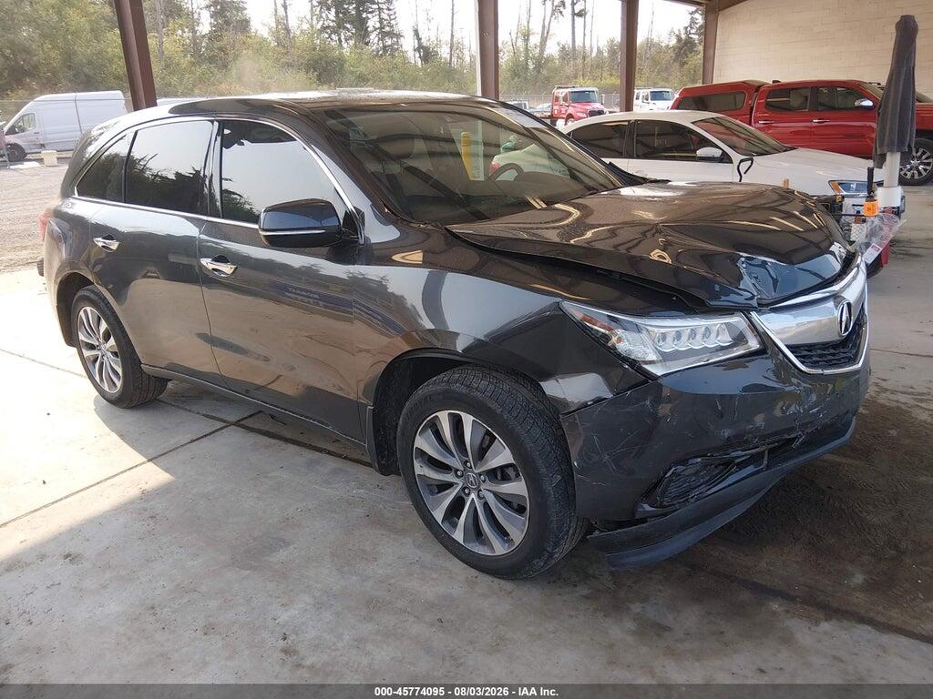 5FRYD4H41FB010017 2015 ACURA MDX photo no. 1