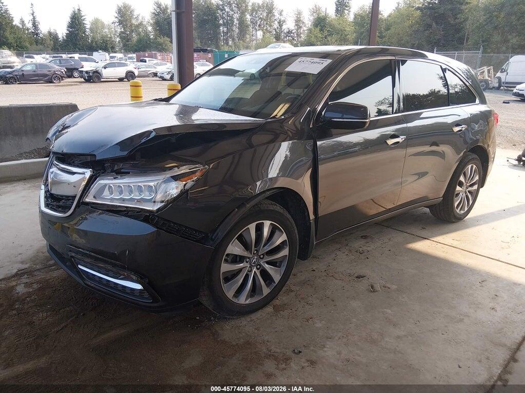 5FRYD4H41FB010017 2015 ACURA MDX photo no. 2