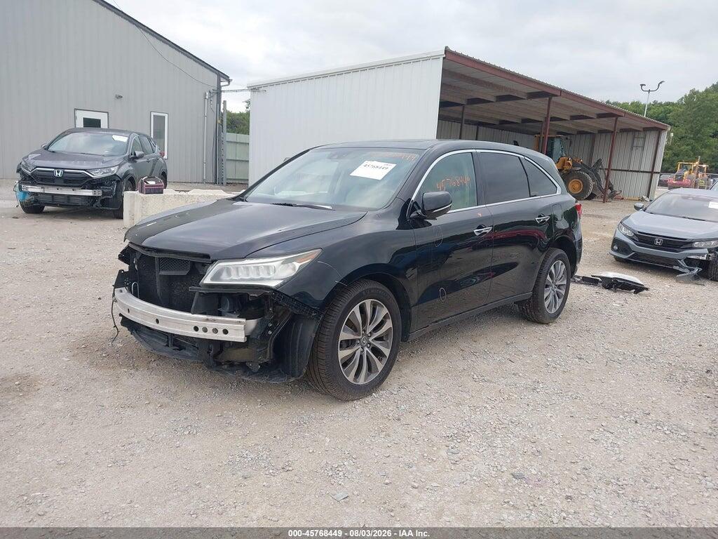 5FRYD4H45FB017830 2015 ACURA MDX photo no. 2