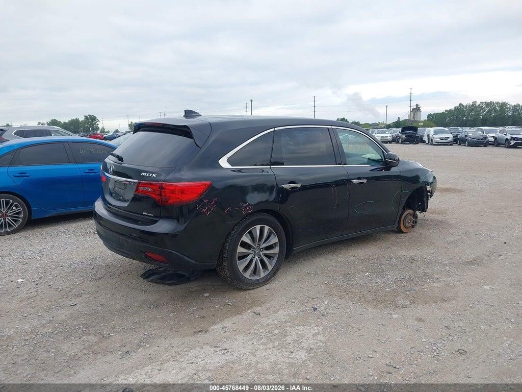 5FRYD4H45FB017830 2015 ACURA MDX photo no. 4