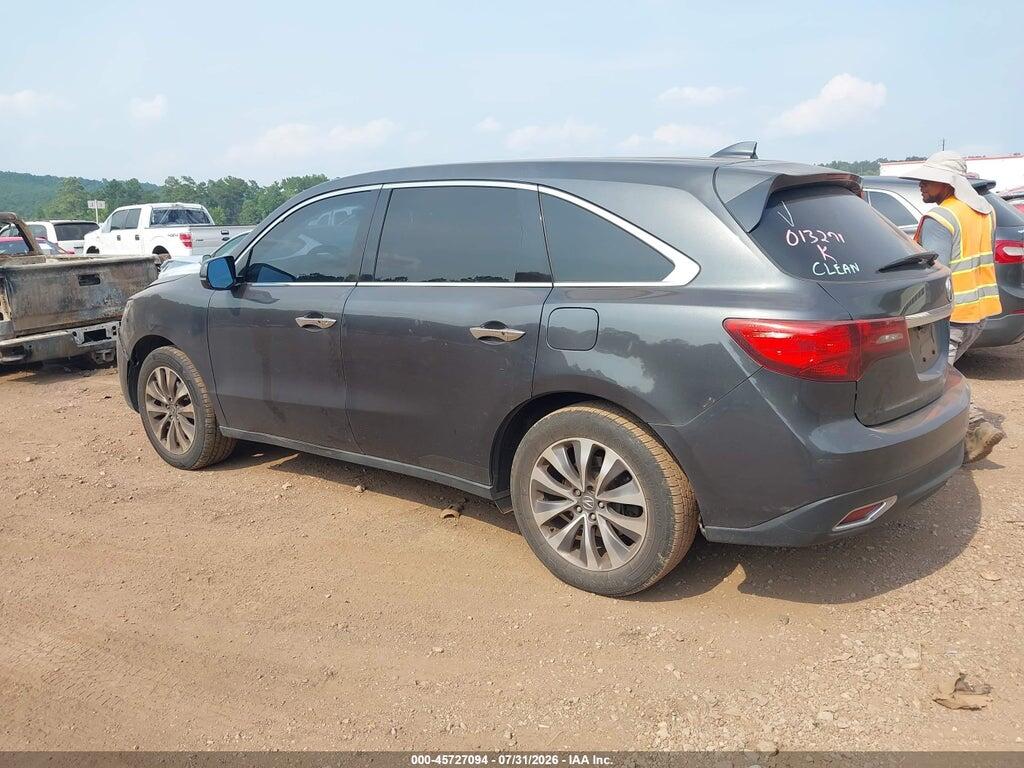 5FRYD3H45FB013271 2015 ACURA MDX photo no. 3