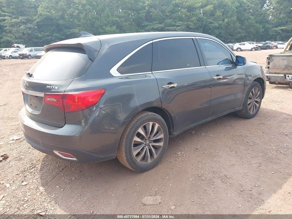 5FRYD3H45FB013271 2015 ACURA MDX photo no. 4