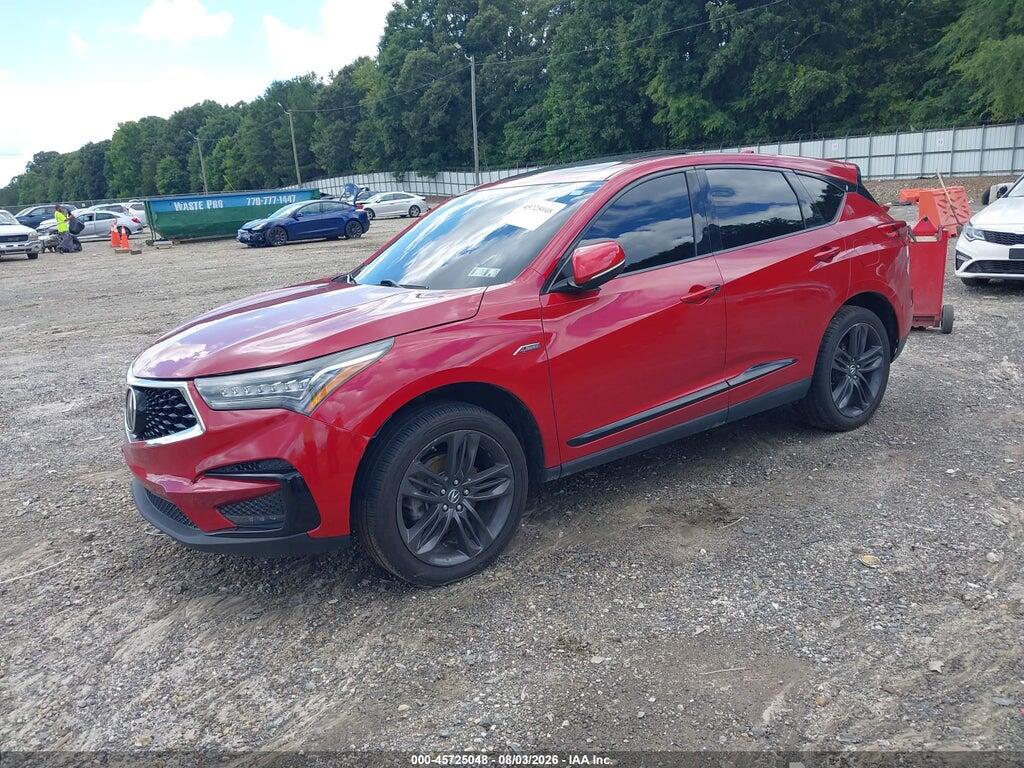 5J8TC2H68LL028447 2020 ACURA RDX photo no. 2