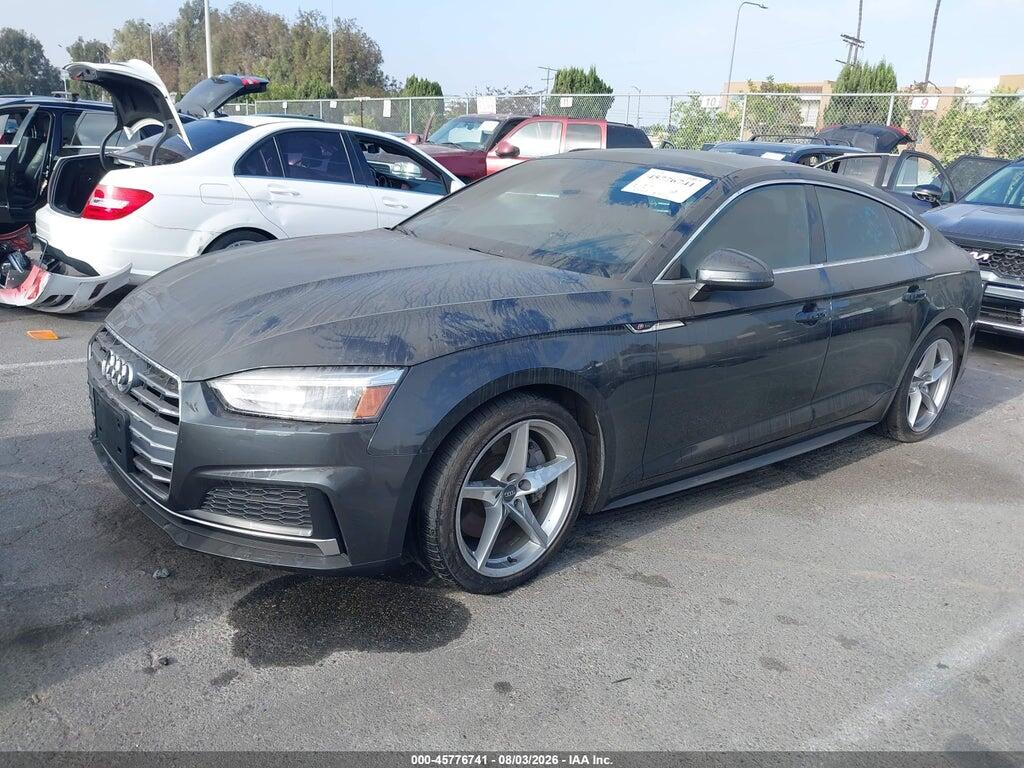 WAUDNCF51JA103699 2018 AUDI A5 photo no. 2