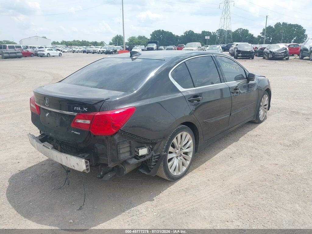 JH4KC1F95EC004433 2014 ACURA RLX photo no. 4