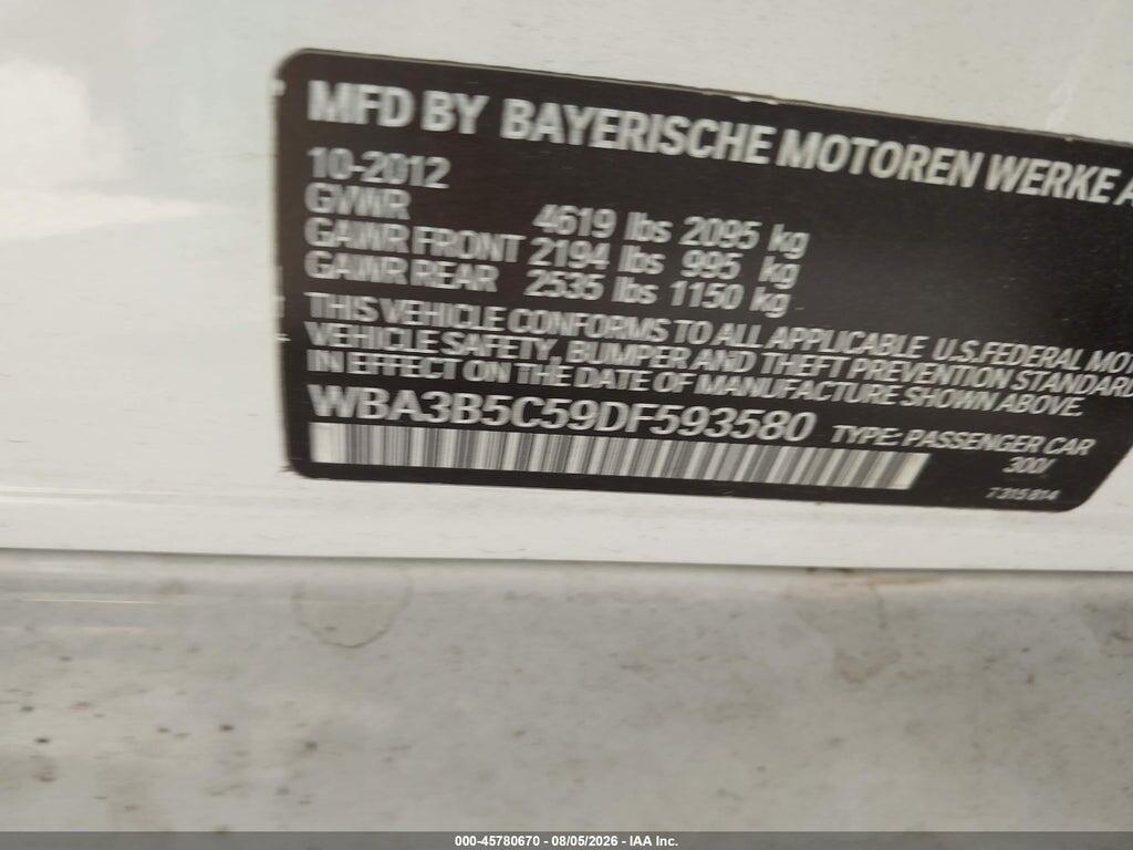 WBA3B5C59DF593580 2013 BMW 328I photo no. 9