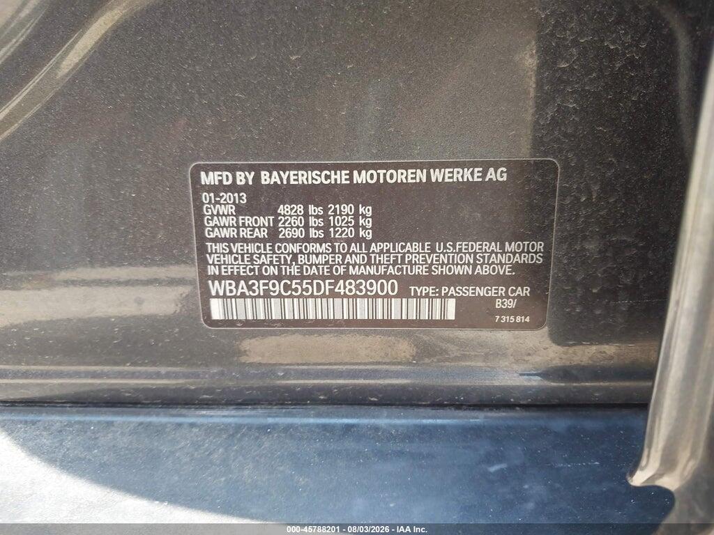 WBA3F9C55DF483900 2013 BMW ACTIVEHYBRID 3 photo no. 9
