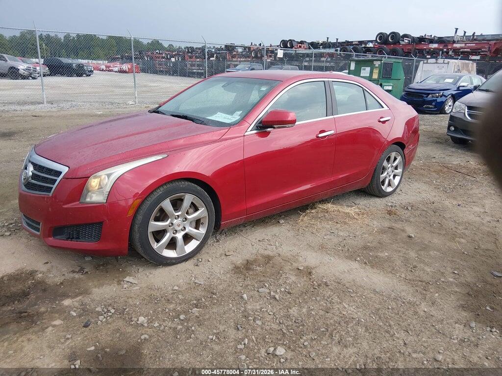 1G6AB5RA0D0162663 2013 CADILLAC ATS photo no. 2