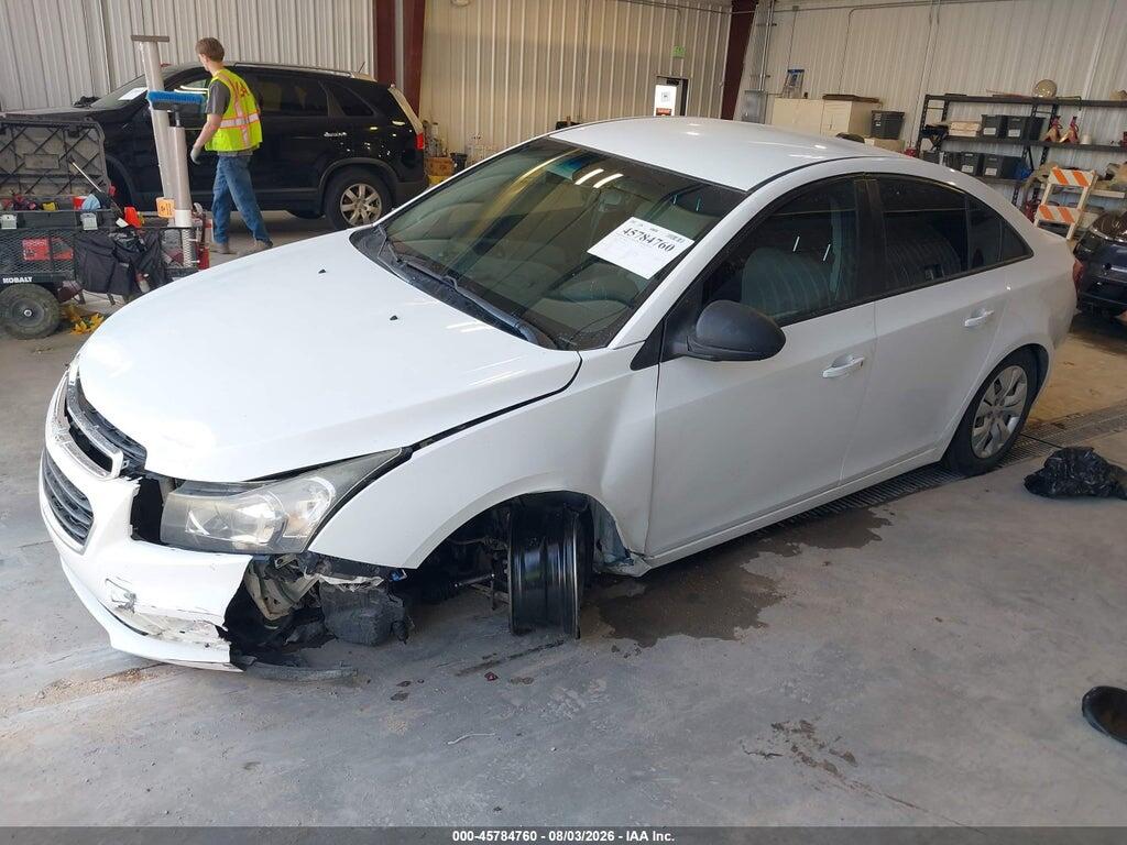 1G1PA5SH2F7278502 2015 CHEVROLET CRUZE photo no. 2