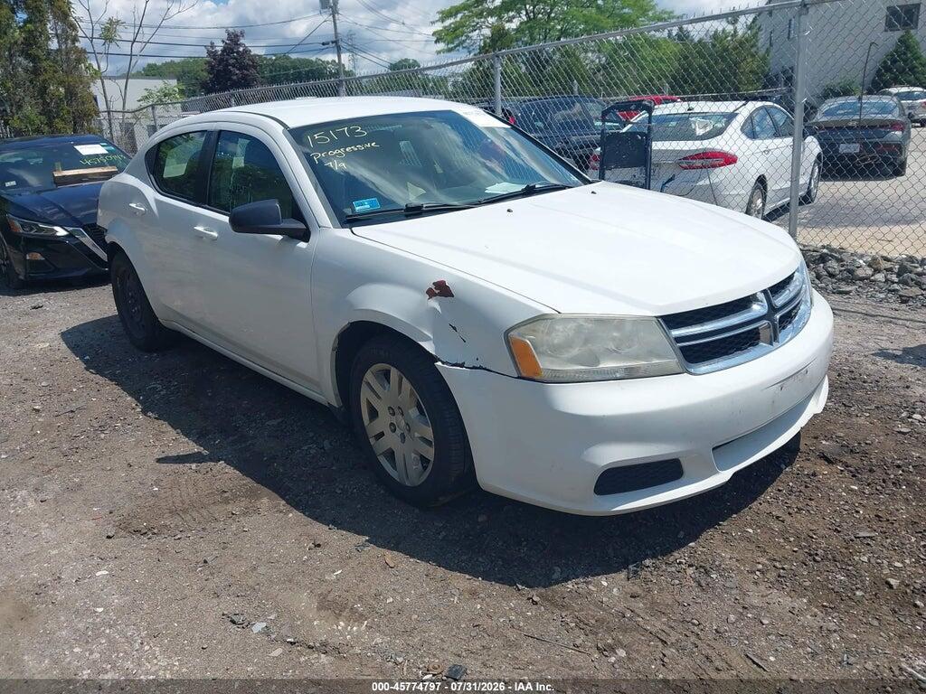 1C3CDZAGXDN772620 2013 DODGE AVENGER photo no. 1