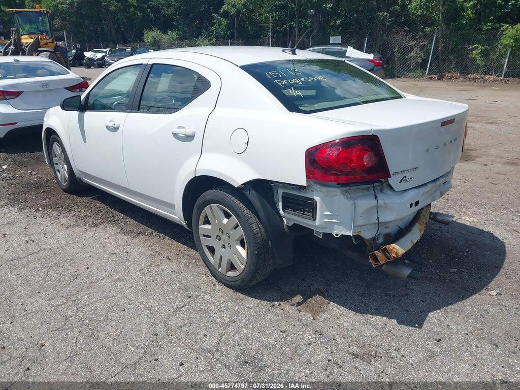 1C3CDZAGXDN772620 2013 DODGE AVENGER photo no. 3
