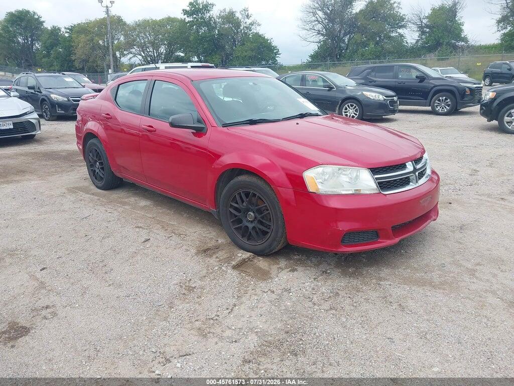 1C3CDZAB6DN588313 2013 DODGE AVENGER photo no. 1