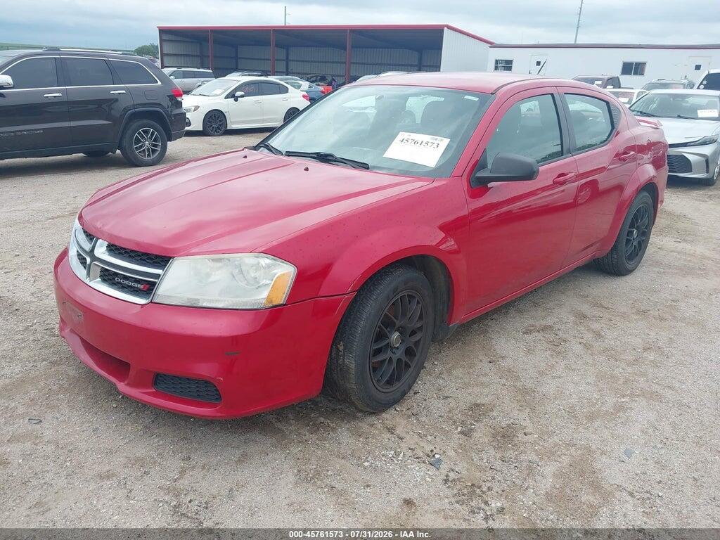 1C3CDZAB6DN588313 2013 DODGE AVENGER photo no. 2