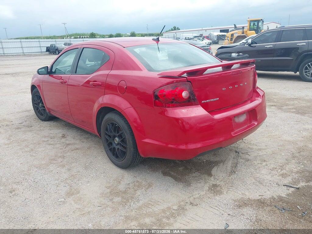 1C3CDZAB6DN588313 2013 DODGE AVENGER photo no. 3