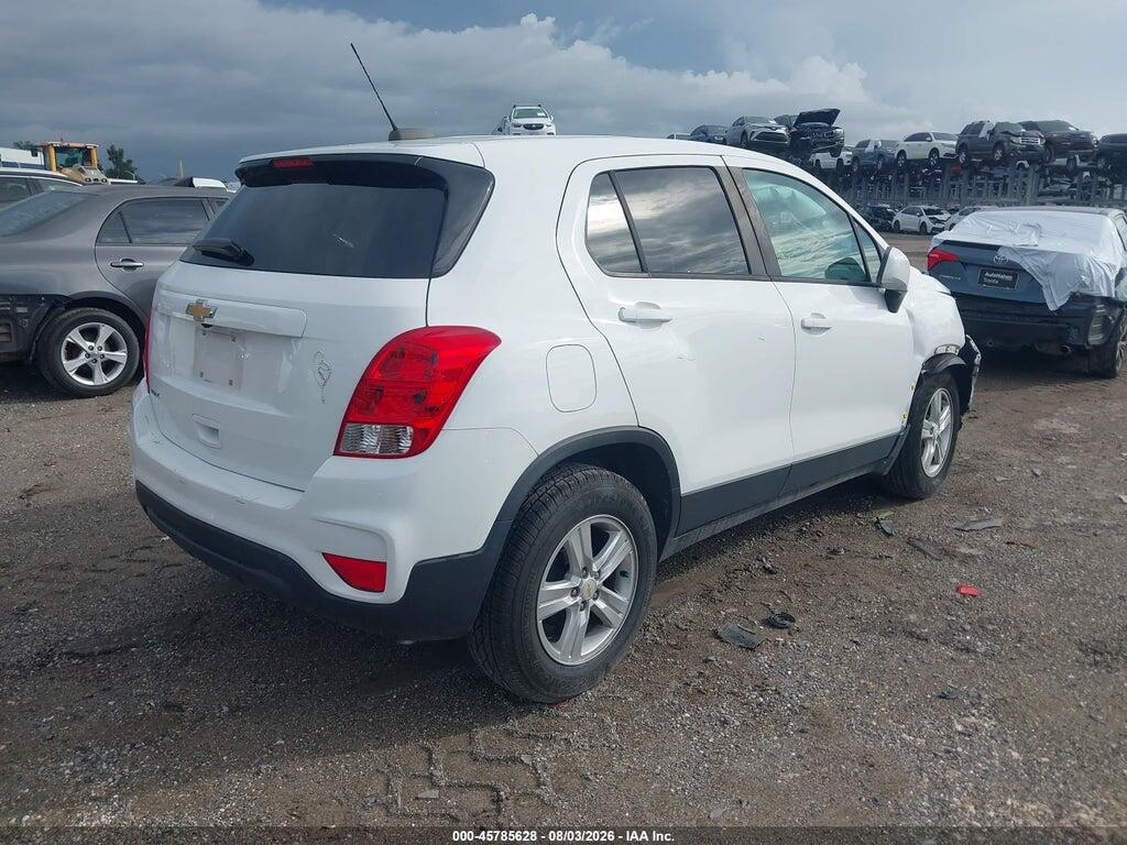 KL7CJKSB8LB073336 2020 CHEVROLET TRAX photo no. 4