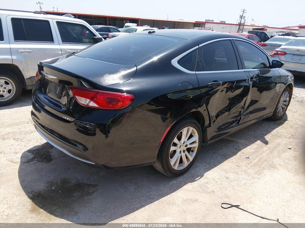 1C3CCCAB5FN616167 2015 CHRYSLER 200 photo no. 4