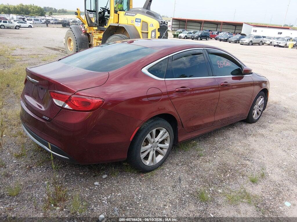1C3CCCAB0FN539904 2015 CHRYSLER 200 photo no. 4