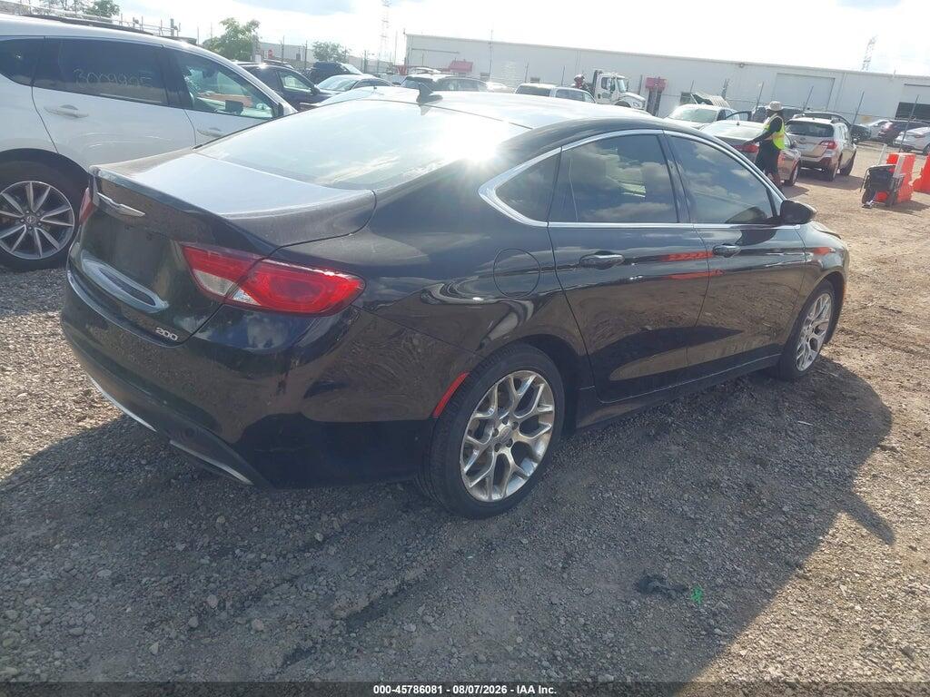 1C3CCCEG7FN512639 2015 CHRYSLER 200 photo no. 4