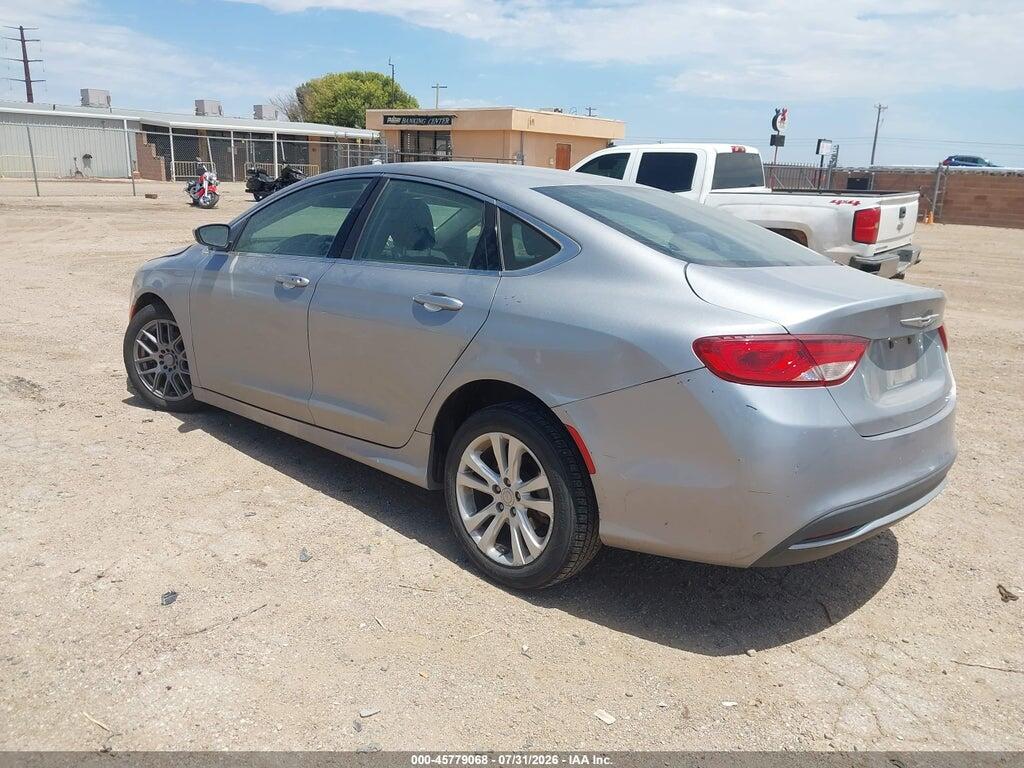 1C3CCCAB9FN672158 2015 CHRYSLER 200 photo no. 3