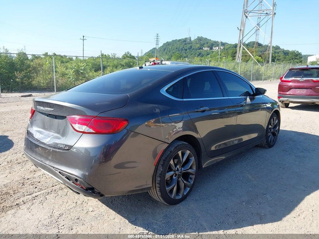 1C3CCCCG7FN665377 2015 CHRYSLER 200 photo no. 4