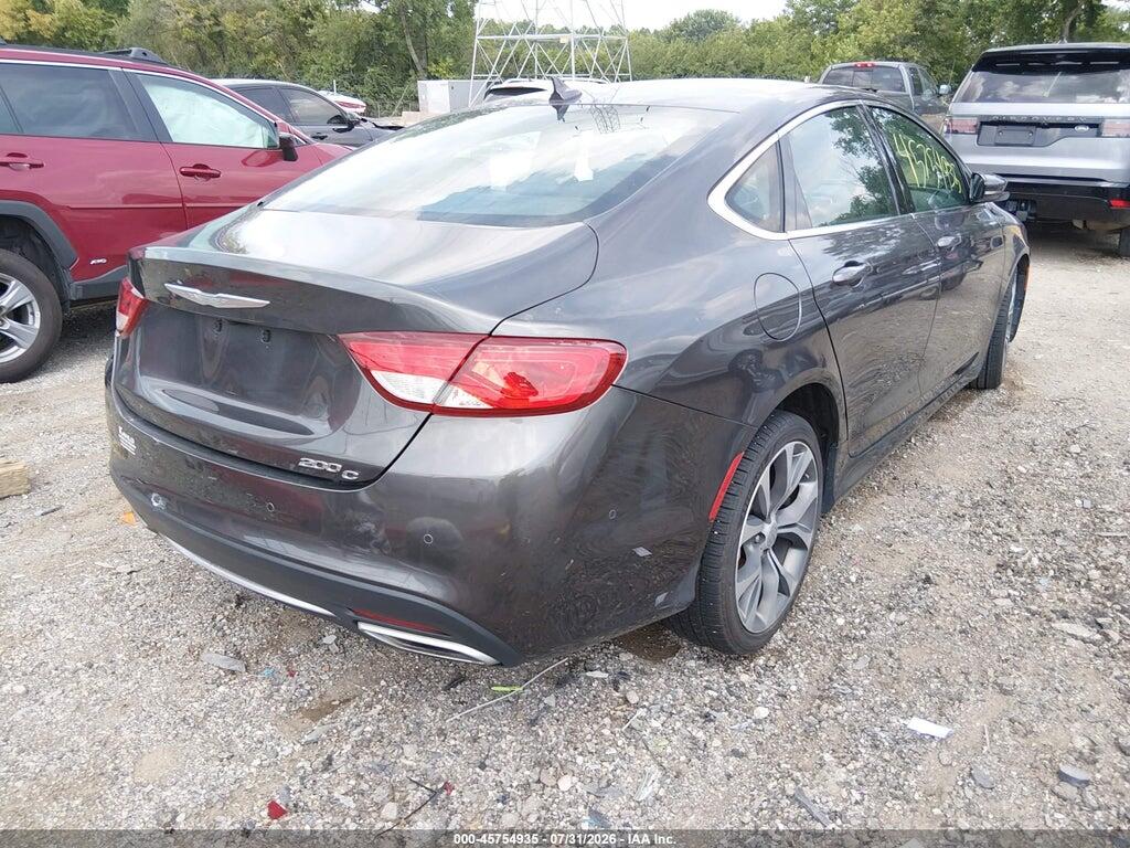 1C3CCCCG6FN510500 2015 CHRYSLER 200 photo no. 4