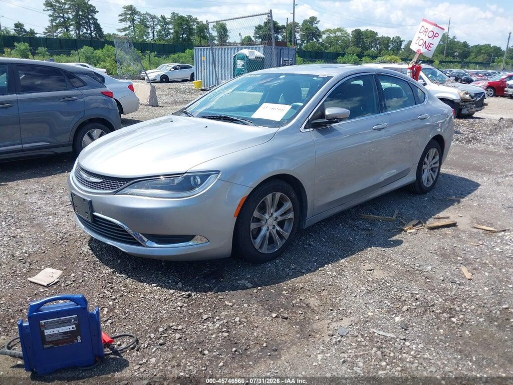 1C3CCCAB0FN613564 2015 CHRYSLER 200 photo no. 2
