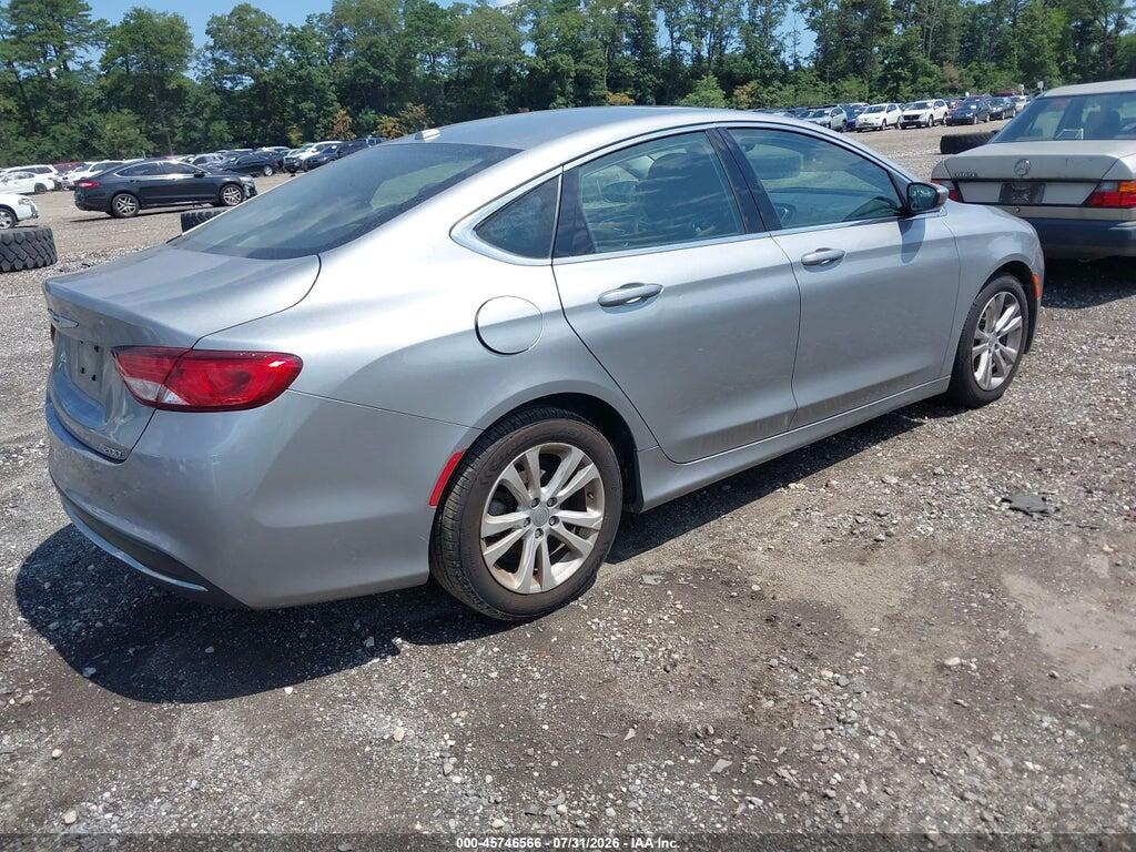 1C3CCCAB0FN613564 2015 CHRYSLER 200 photo no. 4