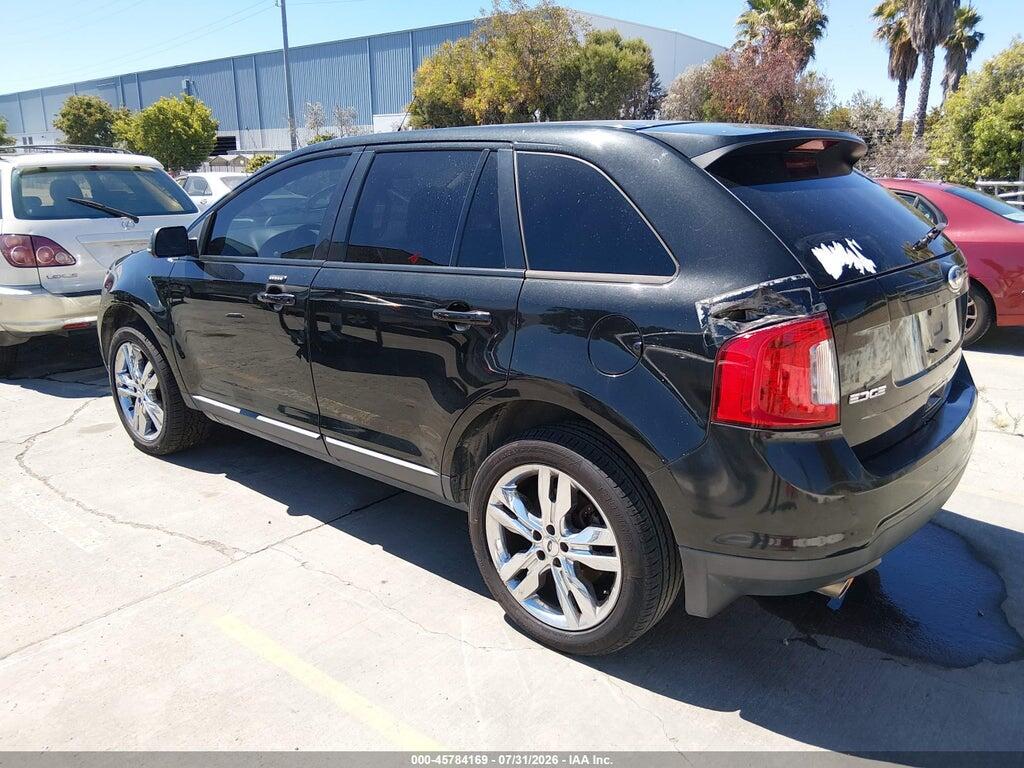 2FMDK3JC0DBA52296 2013 FORD EDGE photo no. 3