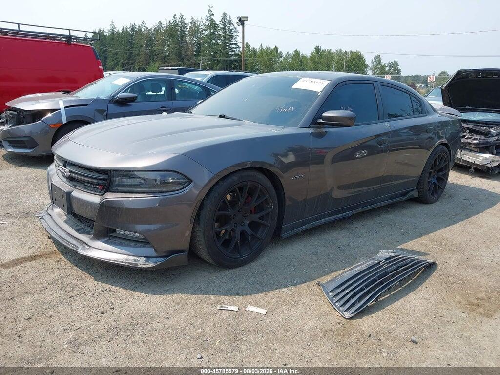 2C3CDXCT7FH826692 2015 DODGE CHARGER photo no. 2