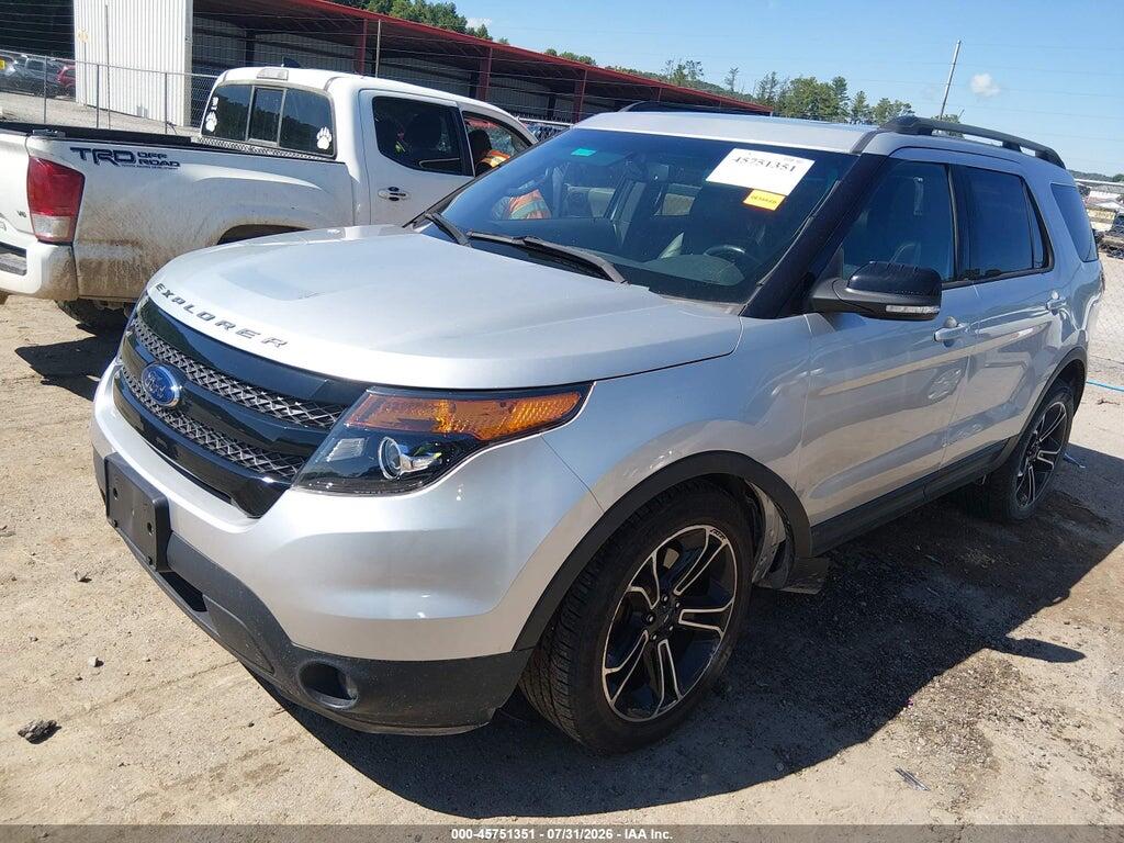 1FM5K8GT1FGB23414 2015 FORD EXPLORER photo no. 2