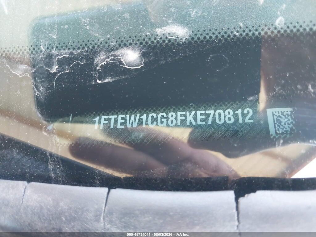 1FTEW1CG8FKE70812 2015 FORD F-150 photo no. 9
