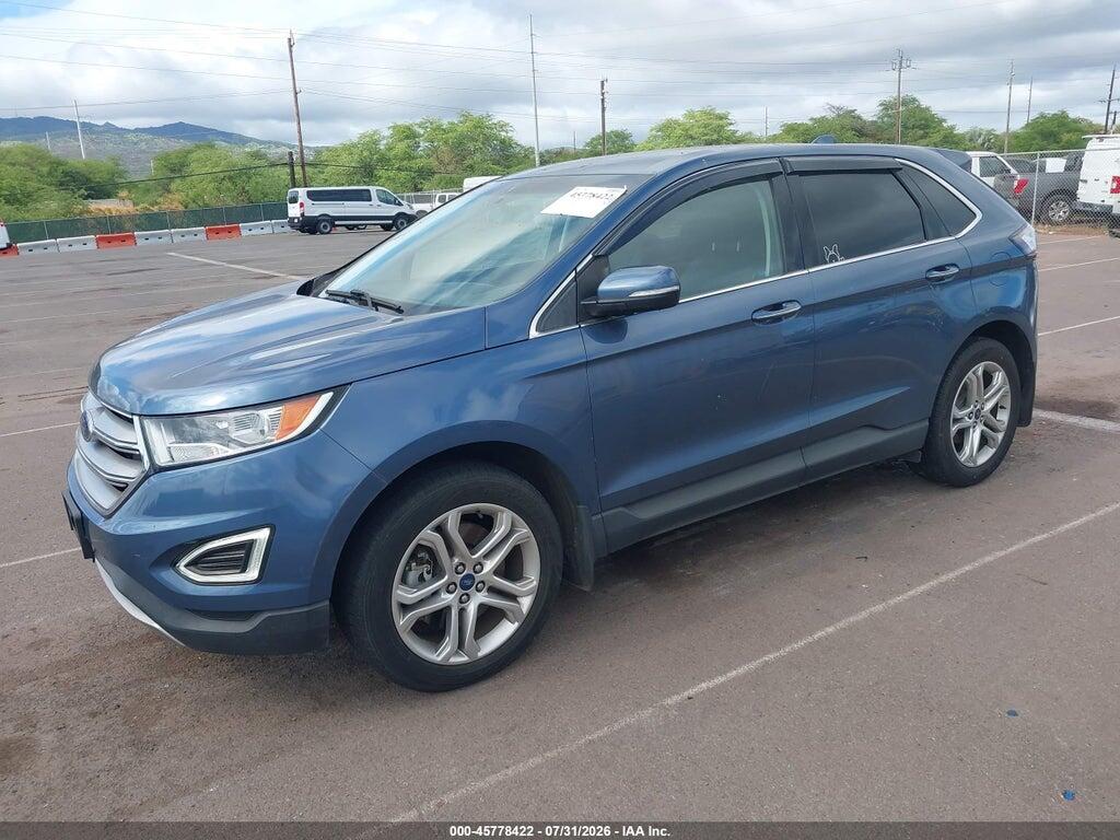 2FMPK4K96JBB75490 2018 FORD EDGE photo no. 2