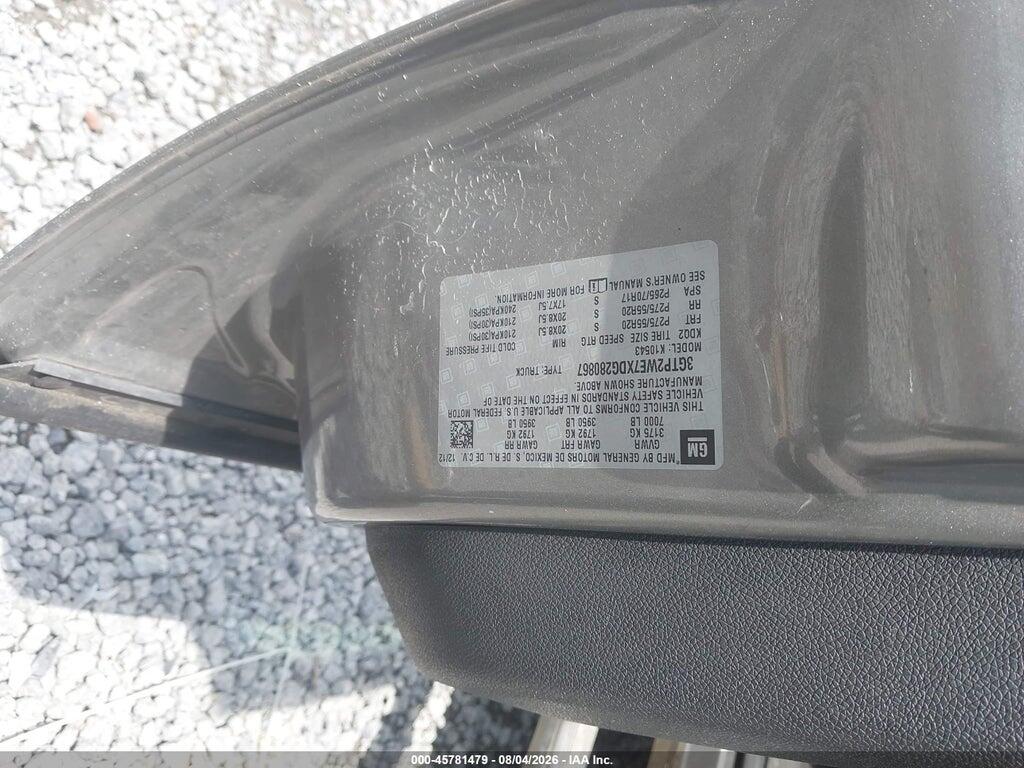 3GTP2WE7XDG280867 2013 GMC SIERRA 1500 photo no. 9
