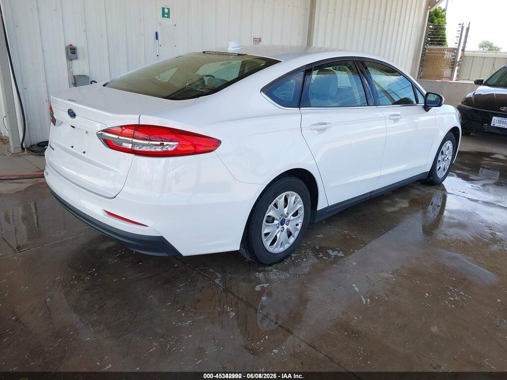 3FA6P0G71LR201568 2020 FORD FUSION photo no. 4