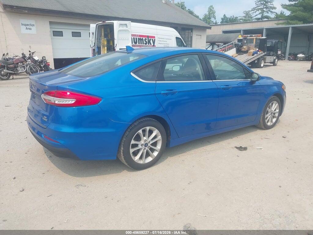 3FA6P0LU5LR196807 2020 FORD FUSION photo no. 4