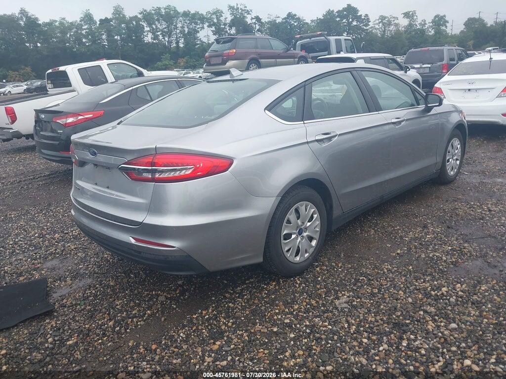 3FA6P0G71LR188501 2020 FORD FUSION photo no. 4