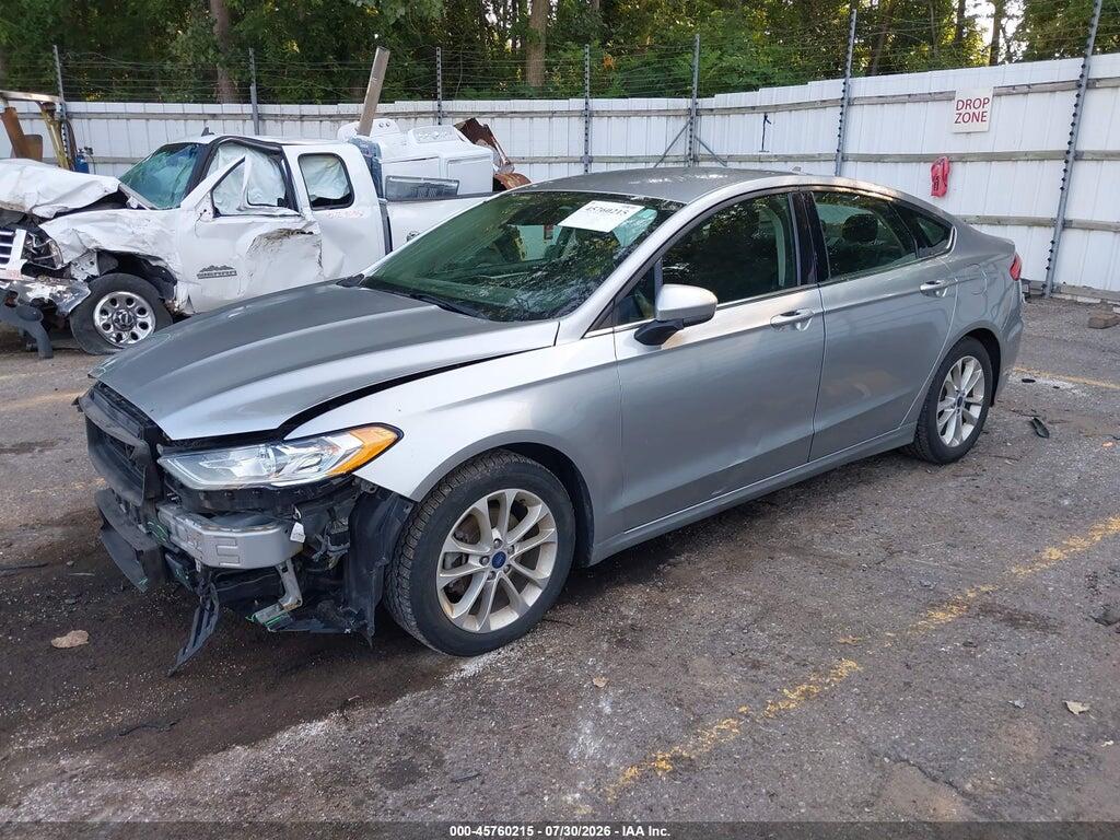 3FA6P0HD4LR165167 2020 FORD FUSION photo no. 2