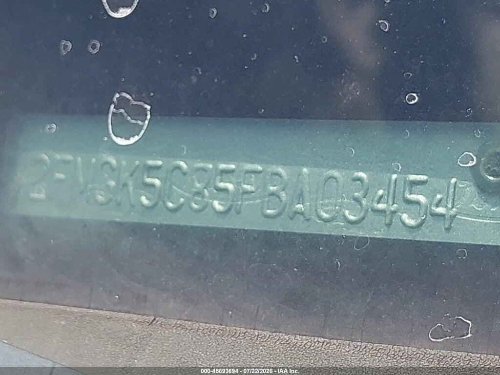 2FMGK5C85FBA03454 2015 FORD FLEX photo no. 9
