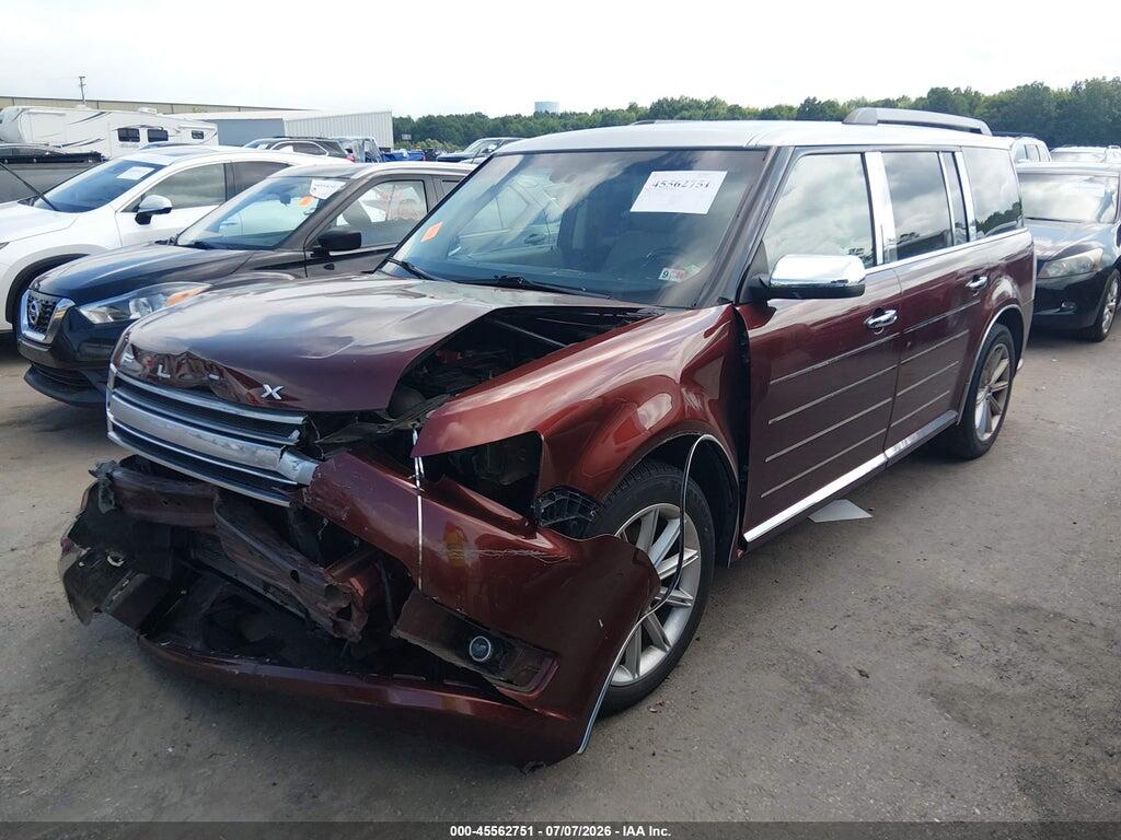 2FMGK5D89FBA04931 2015 FORD FLEX photo no. 2