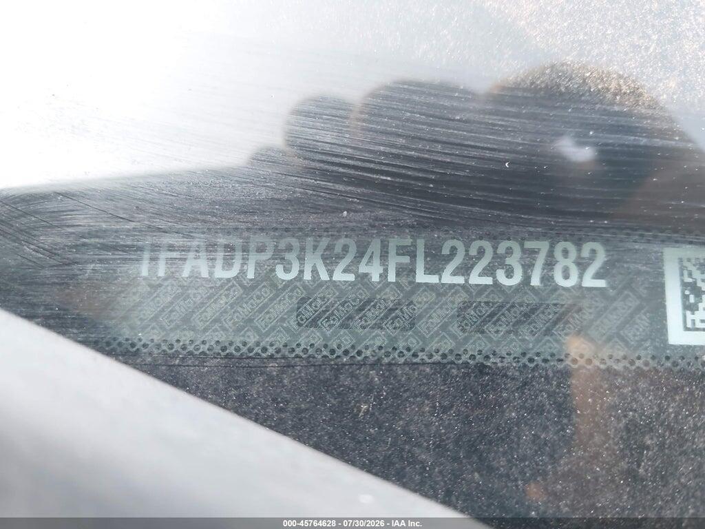 1FADP3K24FL223782 2015 FORD FOCUS photo no. 9