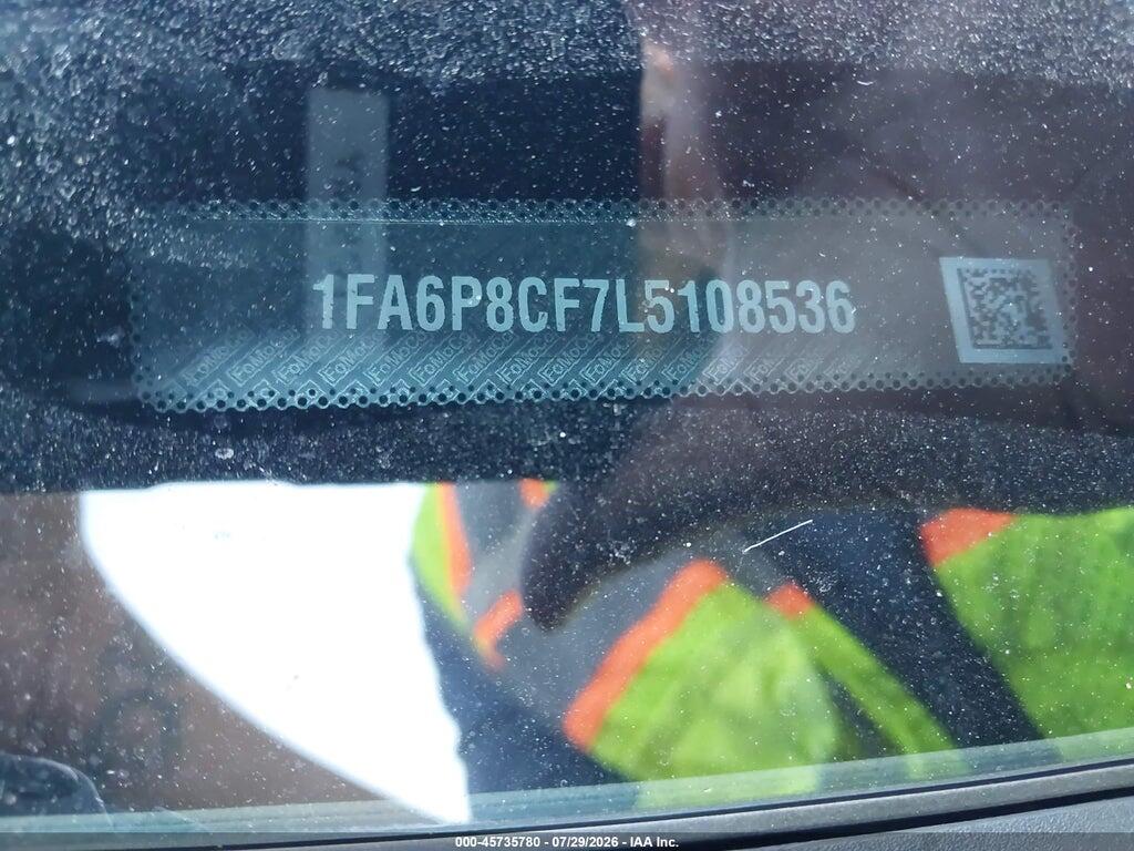 1FA6P8CF7L5108536 2020 FORD MUSTANG photo no. 9
