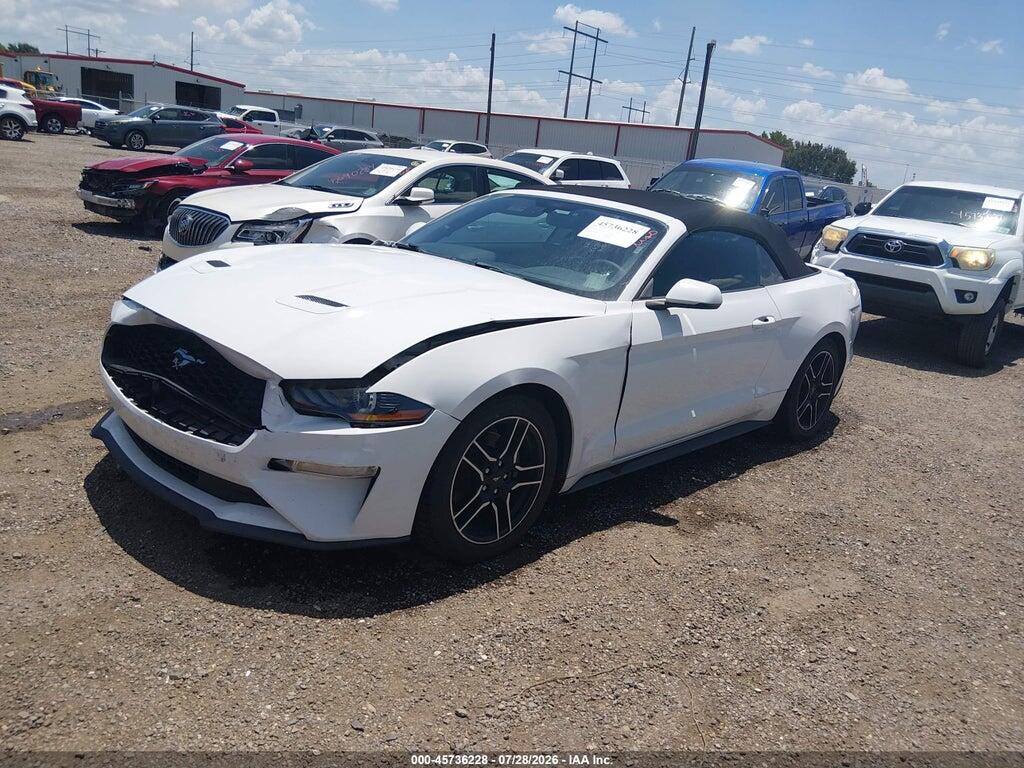 1FATP8UH1L5132317 2020 FORD MUSTANG photo no. 2