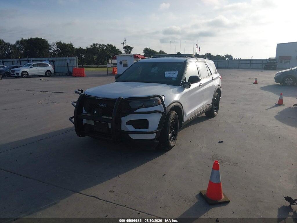 1FM5K8AB0LGC51137 2020 FORD POLICE INTERCEPTOR UTILITY photo no. 2