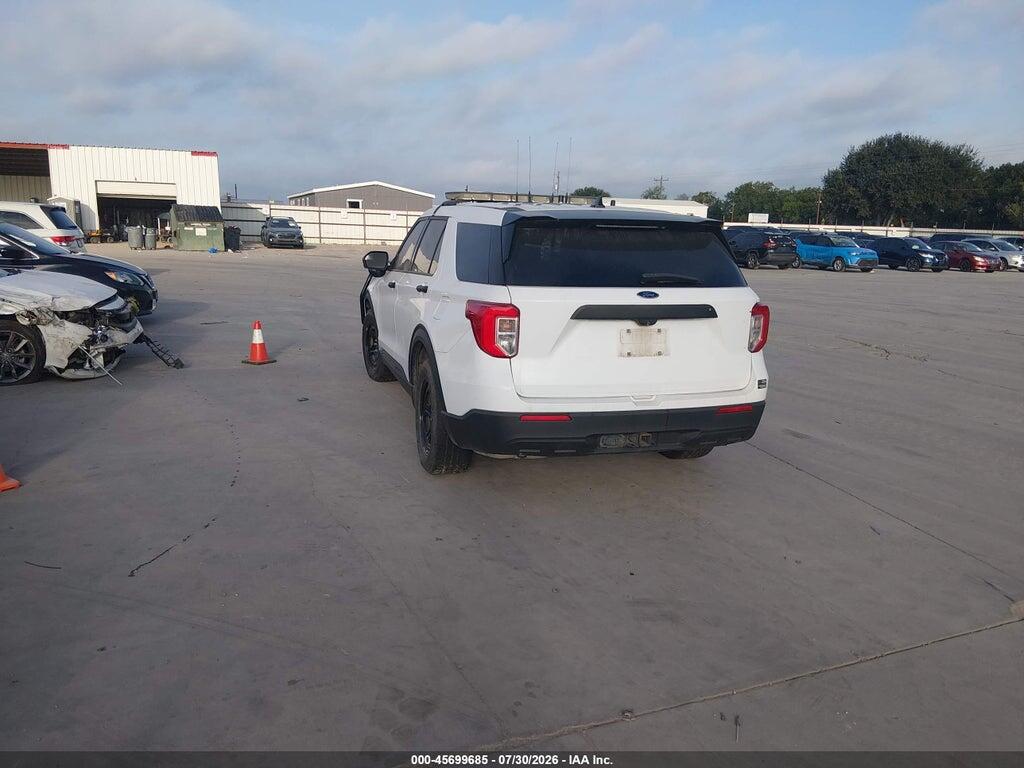 1FM5K8AB0LGC51137 2020 FORD POLICE INTERCEPTOR UTILITY photo no. 3