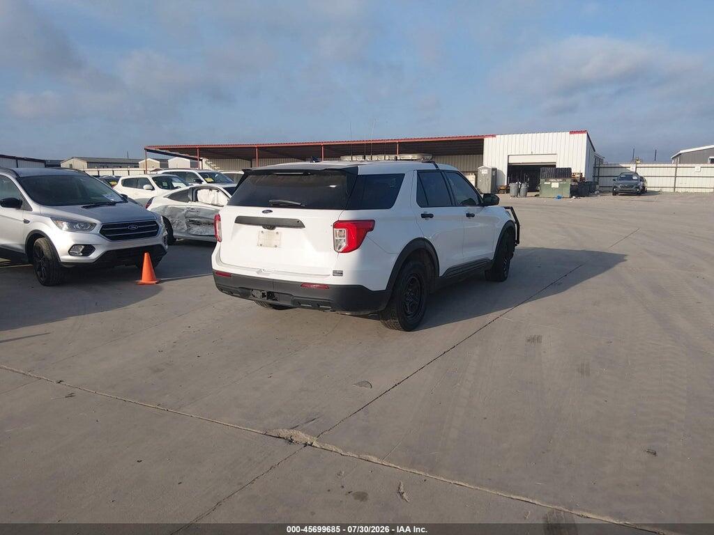 1FM5K8AB0LGC51137 2020 FORD POLICE INTERCEPTOR UTILITY photo no. 4