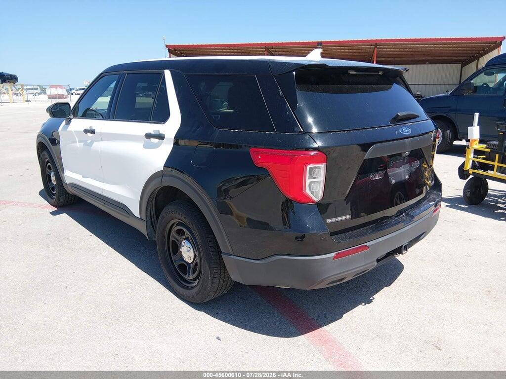 1FM5K8AW9LGC13814 2020 FORD POLICE INTERCEPTOR UTILITY photo no. 3