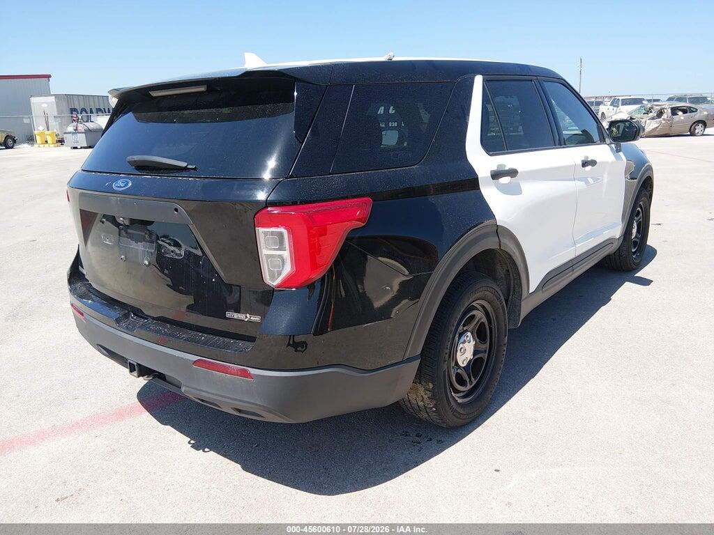 1FM5K8AW9LGC13814 2020 FORD POLICE INTERCEPTOR UTILITY photo no. 4