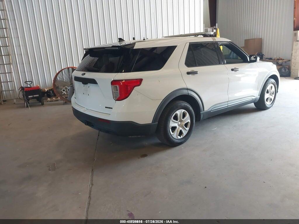 1FM5K8AB7LGC70333 2020 FORD POLICE INTERCEPTOR UTILITY photo no. 4